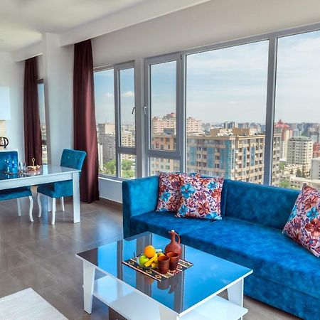 Panorama Baku - 22 Floor Aparthotel Bagian luar foto