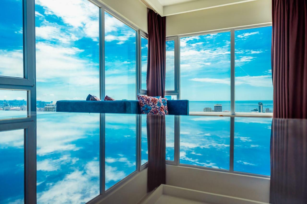 Panorama Baku - 22 Floor Aparthotel Bagian luar foto