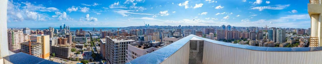 Panorama Baku - 22 Floor Aparthotel Bagian luar foto